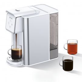 Coffee Maker, 3 In 1 Single Serve Coffee Machine, Pod Coffee Maker For K-Pod Capsule Pod, Ground Coffee Brewer, Leaf Tea Maker, 6 To 10 Ounce Cup, Removable 50 Oz Water Reservoir
