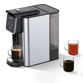 Coffee Maker, 3 In 1 Single Serve Coffee Machine, Pod Coffee Maker For K-Pod Capsule Pod, Ground Coffee Brewer, Leaf Tea Maker, 6 To 10 Ounce Cup, Removable 50 Oz Water Reservoir