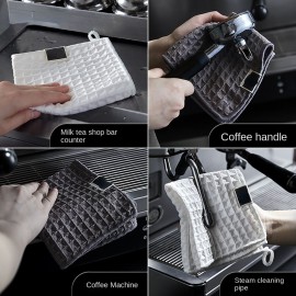 1pc Absorbent and Lint-Free Cleaning Cloth for Coffee Machines