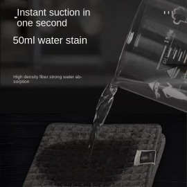 1pc Absorbent and Lint-Free Cleaning Cloth for Coffee Machines
