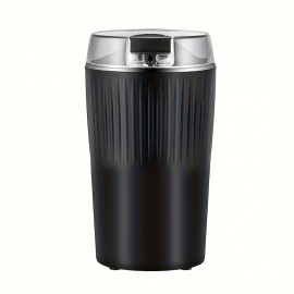 8 Blades 100g Capacity Powerful Electric Coffee Bean Grinder With One Touch Push-Button Control - Perfect For Espresso, Spices, Herbs, And Nuts
