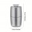 Effortless Grinding Of Coffee, Herbs, Spices, Nuts & Grains - Electric Stainless Steel Coffee & Spice Grinder