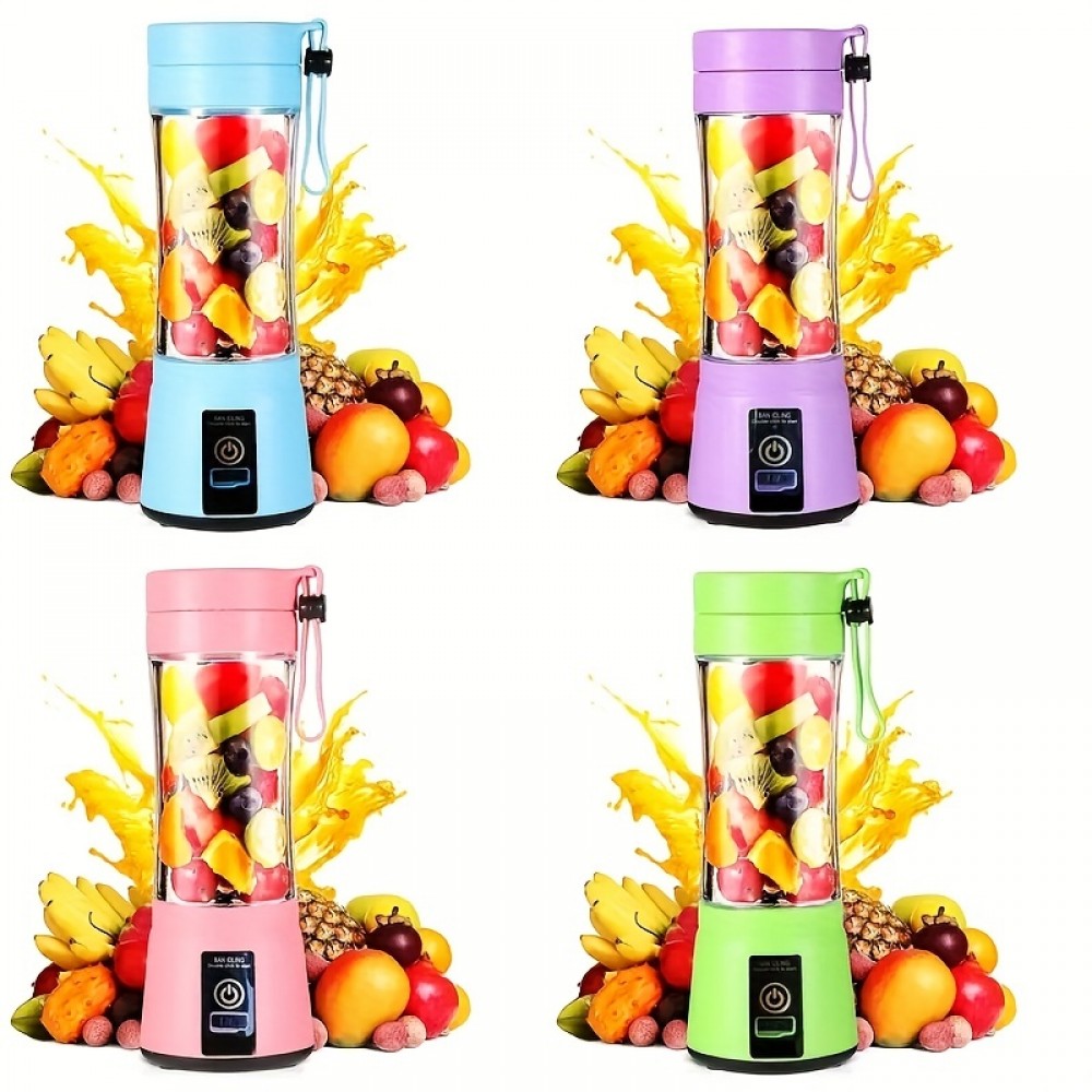 Portable Mini Wireless Blender Juicer: Get Freshly Squeezed Juice Anytime, Anywhere!
