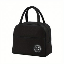 Portable Lunch Bag Lunch Box Insulated Canvas Tote Pouch School Bento Portable Dinner Container Picnic Food Storage