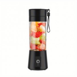 380ml, 4 Colors USB Rechargeable Personal Portable Blender For Smoothies And Shakes - Mini Juicer Cup For Travel - Small Size Blender With Powerful Motor And Easy To Clean Design