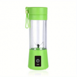 380ml, 4 Colors USB Rechargeable Personal Portable Blender For Smoothies And Shakes - Mini Juicer Cup For Travel - Small Size Blender With Powerful Motor And Easy To Clean Design