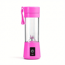 380ml, 4 Colors USB Rechargeable Personal Portable Blender For Smoothies And Shakes - Mini Juicer Cup For Travel - Small Size Blender With Powerful Motor And Easy To Clean Design