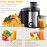 Centrifugal Juicer, Multifunctional Household Electric Juicer, Residue Juice Separation Juicer