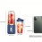 2cups Electric Fruit Juicer Blender Juice Mixer Mini Wireless Portable Household USB Charging 6 Blade Gift Juice Cup