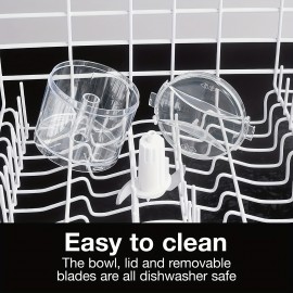 2 Cups Electric Vegetable Chopper & Mini Food Processor,kitchen Accessories