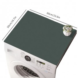 Washer And Dryer Covers Protector Mat, 19.7'' X 23.6'' Diatomaceous Washing Machine Dryer Cover For The Top, Quick Drying And Highly Absorbent Washer And Dryer Top Protector