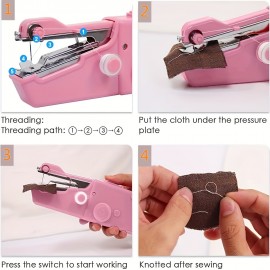 Portable Handheld Sewing Machine: The Perfect Gift For Mom - Cordless, Electric, And Mini!