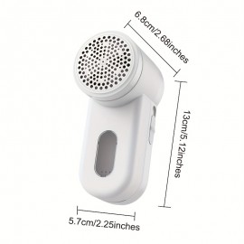Battery Operated Fabric Shaver And Lint Remover - Sweater Defuzzer For Removing Fuzz And Pills From Clothes, Furniture, Couch, And Blankets - Easy To Use And Portable