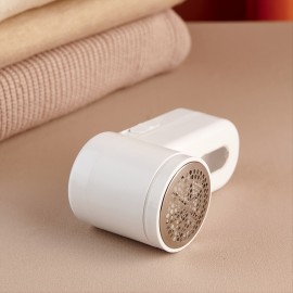 Battery Operated Fabric Shaver And Lint Remover - Sweater Defuzzer For Removing Fuzz And Pills From Clothes, Furniture, Couch, And Blankets - Easy To Use And Portable