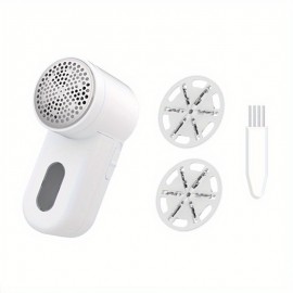 Battery Operated Fabric Shaver And Lint Remover - Sweater Defuzzer For Removing Fuzz And Pills From Clothes, Furniture, Couch, And Blankets - Easy To Use And Portable
