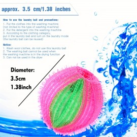 8pcs/12pcs Reusable Pet Hair Remover for Laundry - Lint Remover Washing Balls for Washing Machine - Effectively Removes Pet Hair from Clothes - Eco-Friendly and Easy to Use