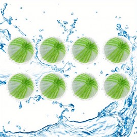 8pcs/12pcs Reusable Pet Hair Remover for Laundry - Lint Remover Washing Balls for Washing Machine - Effectively Removes Pet Hair from Clothes - Eco-Friendly and Easy to Use
