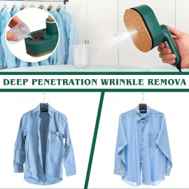 Micro Steam Iron Hand Held Steamer 3 In 1 Mini Steam Iron, Mini Travel Iron With Steam, Portable Ironing Clothes Foldable Rotating Handheld Steam Iron, Travel Mini Steam Iron Wrinkle Remover Ironing Machine