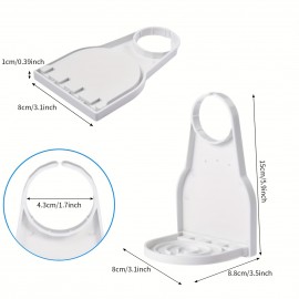 1pc Drip Catcher For Laundry Detergent Bottles - Screw Design Holds Firmly, Fits Most Economical Sizes, Keeps Washer, Dryer, And Floor Clean