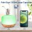 16.91oz Aromatherapy Oil Diffuser, 5V 2A USB Powered Wood Grain Color Essential Oil Aroma Diffuser, Auto Shut Off (When Water Use Out)  With Remote Control For Home Office Bedroom