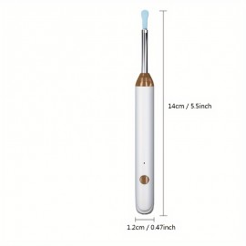 High Definition And Visible Rarwax Removal Kit With 4 Earbuds And 8 Earwax Removal Kits, As A Gift To Your Best Friend
