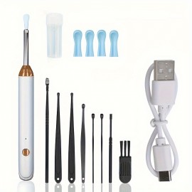 High Definition And Visible Rarwax Removal Kit With 4 Earbuds And 8 Earwax Removal Kits, As A Gift To Your Best Friend