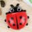 1pc Ladybug Animal Insect Toothbrush Holder, Bathroom Cartoon Toothbrush Toothpaste Wall Suction Holder Rack Container Organizer Cartoon Seven Star Ladybird Creative Powerful Suction Cup Toothbrush Box Toothpaste Holder Removable Wall Hanging Shelf