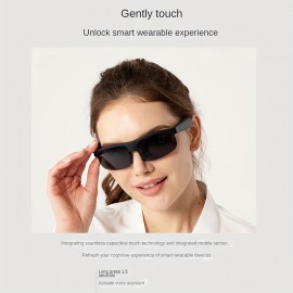Smart Wireless V5.3 Sunglasses, Multifunctional Glasses, Wireless Calls, Music Playback, Outdoor Sports, TWS Headphones, Rechargeable HIFI Sound Quality, HD Lenses, Touch Control, Long Battery Life, Waterproof, Sun Protection And UV Protection