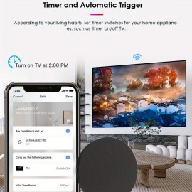 Tuya IR Smart Remote Control Smart WiFi Universal Smart Home Gadgets Control untuk TV DVD AUD Alexa Google Home Smart Life
