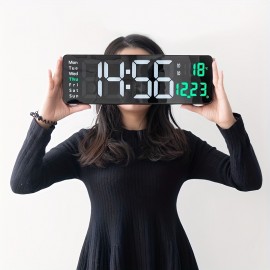 Digital Wall Clock Large Display