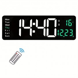 Digital Wall Clock Large Display