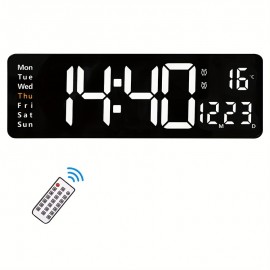 Digital Wall Clock Large Display