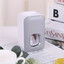 1pc Toothpaste Dispenser Wall Mount For Bathroom Automatic Toothpaste Squeezer (Grey.Black.White)