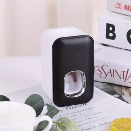 1pc Toothpaste Dispenser Wall Mount For Bathroom Automatic Toothpaste Squeezer (Grey.Black.White)