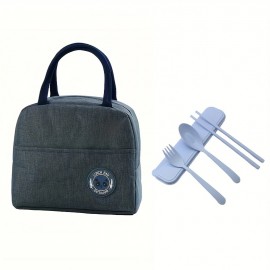 Blue With Tableware