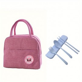 Pink With Tableware
