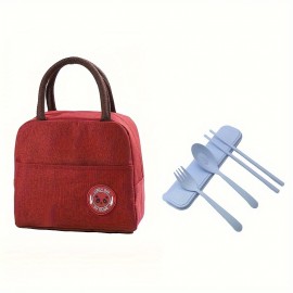 Red With Tableware