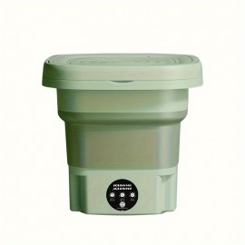 Green Folding Washing Machine