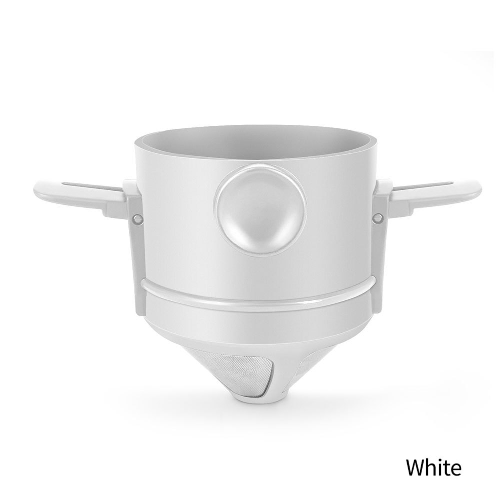 1 pc stainless steel portable coffee filter easy to clean reusable paperless pour over dripper with foldable funnel details 8