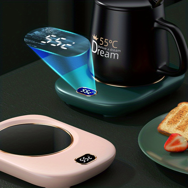 usb electric heating pad, smart coffee warmer usb electric heating pad for coffee hot cocoa tea milk more details 13