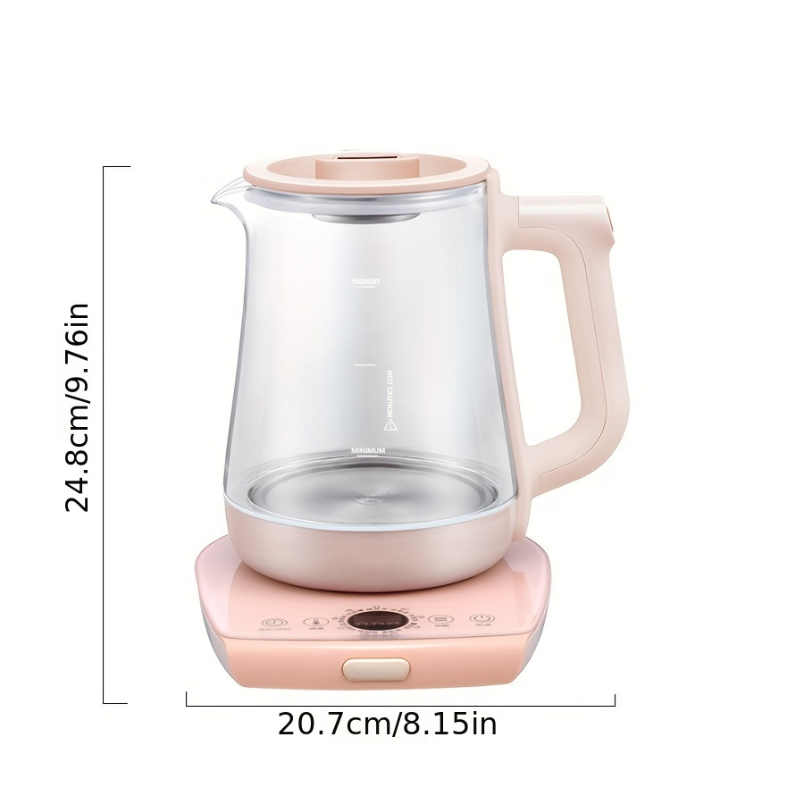1 8l health preserving kettle with 9 functions and 3 modes 24 hour intelligent reservation 304 stainless steel kettle details 3