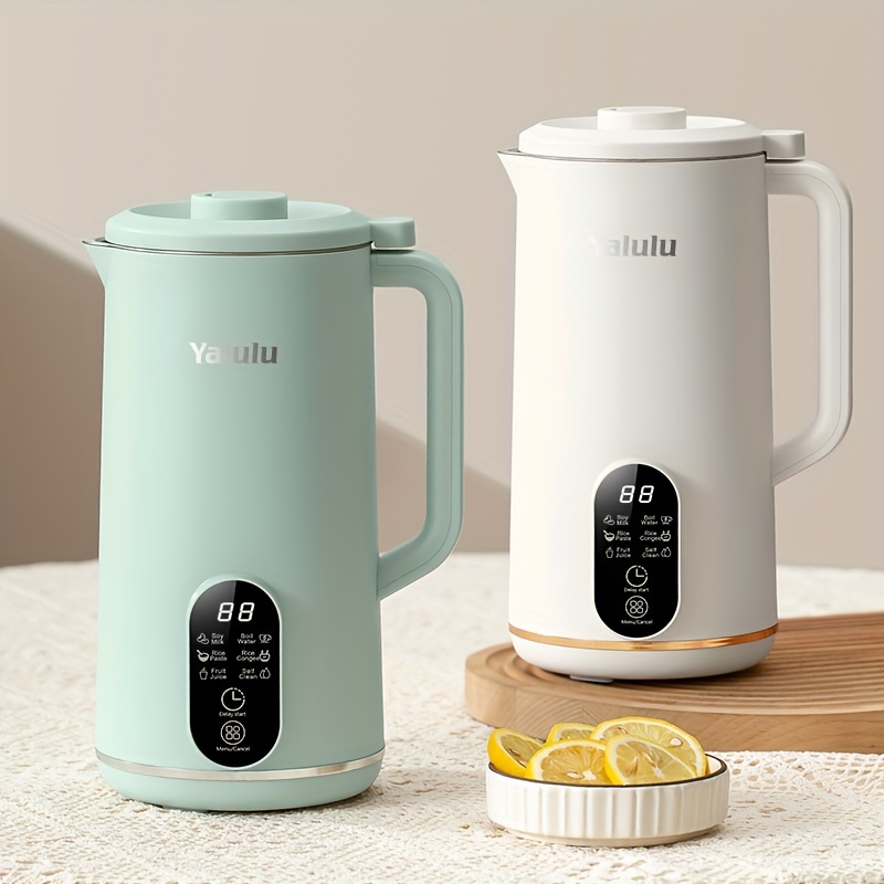 Soy Bean Milk Machine, 21.98oz Electric Milk Maker Machine, Automatic Nut Milk Maker, Soy Machine, Homemade Almond, Oat, Coconut, Soy, Plant Based Milks And Non-Dairy Beverages, Single Servings, Stainless Steel, Self-Cleaning details 4