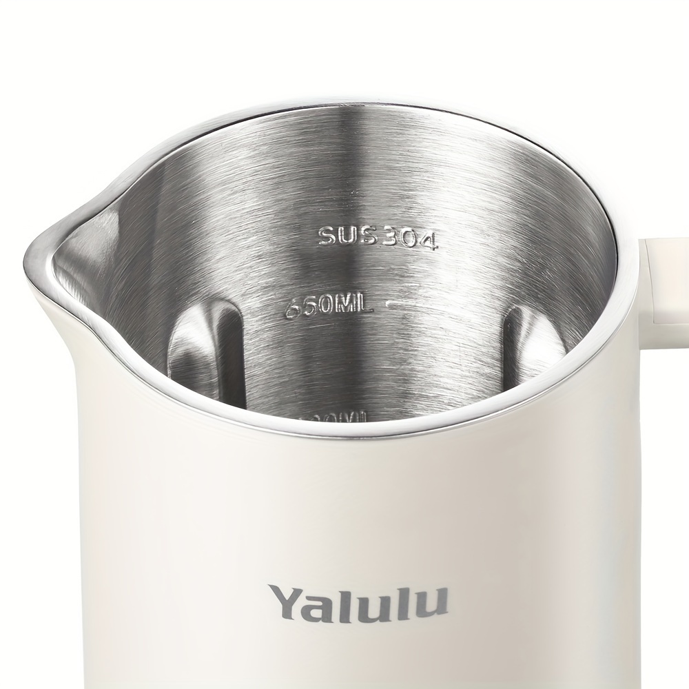 Soy Bean Milk Machine, 21.98oz Electric Milk Maker Machine, Automatic Nut Milk Maker, Soy Machine, Homemade Almond, Oat, Coconut, Soy, Plant Based Milks And Non-Dairy Beverages, Single Servings, Stainless Steel, Self-Cleaning details 7