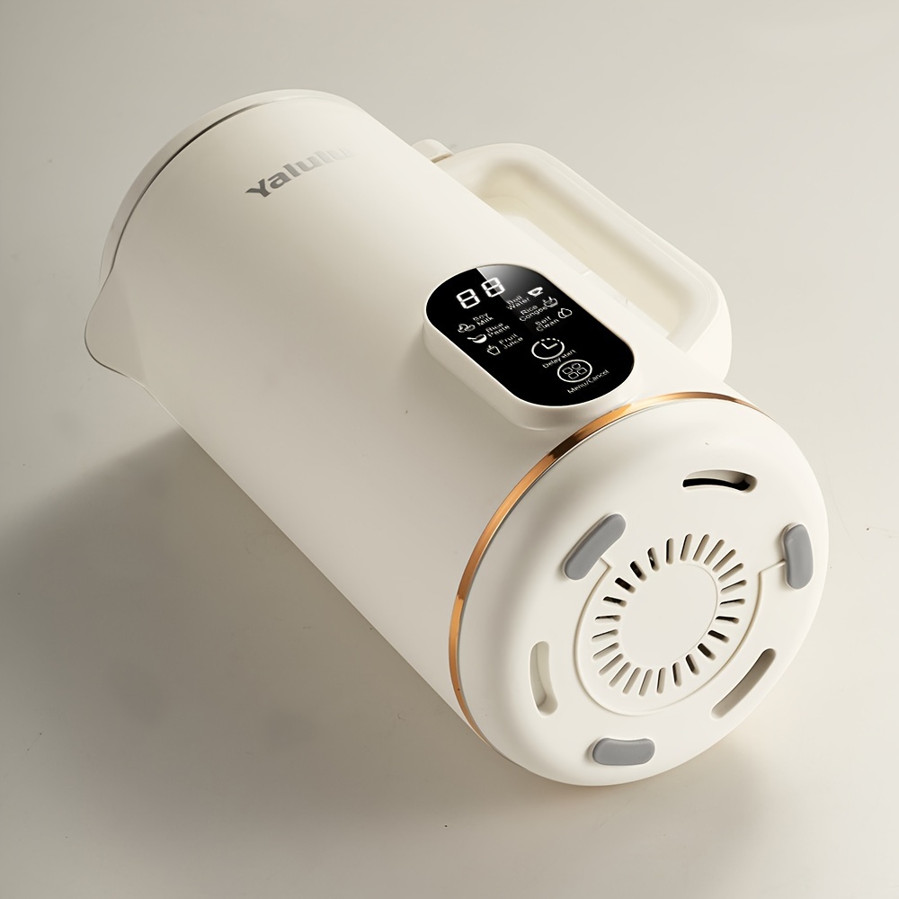 Soy Bean Milk Machine, 21.98oz Electric Milk Maker Machine, Automatic Nut Milk Maker, Soy Machine, Homemade Almond, Oat, Coconut, Soy, Plant Based Milks And Non-Dairy Beverages, Single Servings, Stainless Steel, Self-Cleaning details 8