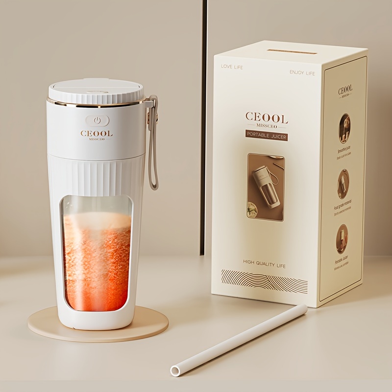 1pc electric convenient juice extraction cup usb charging convenient to carry suitable for outdoor camping travel meal gathering details 3