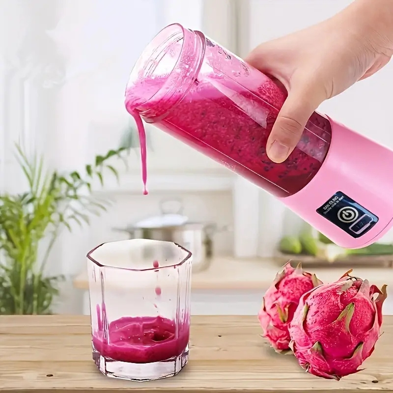 portable mini wireless blender juicer get freshly squeezed juice anytime anywhere details 5