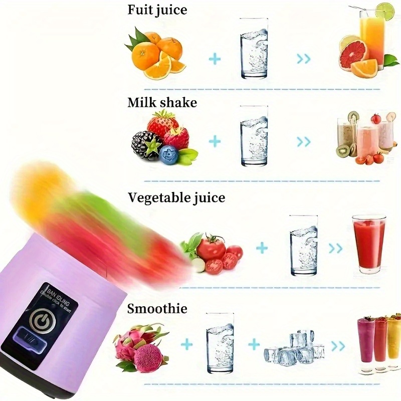 portable mini wireless blender juicer get freshly squeezed juice anytime anywhere details 10