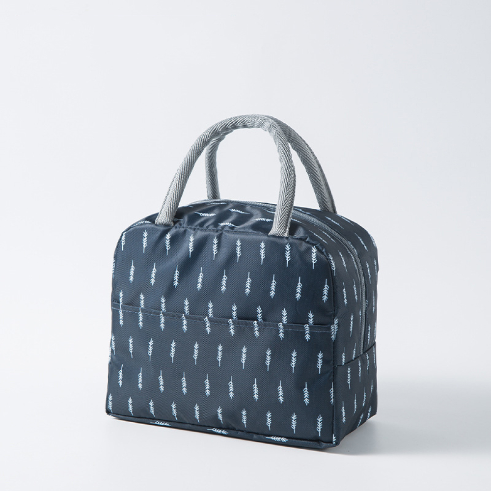 portable lunch bag lunch box insulated canvas tote pouch school bento portable dinner container picnic food storage details 12