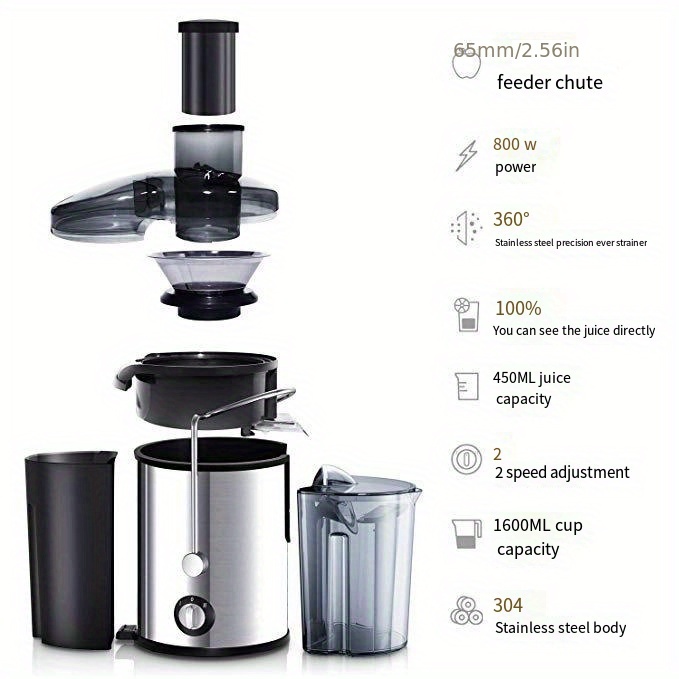 centrifugal juicer multifunctional household electric juicer residue juice separation juicer details 7