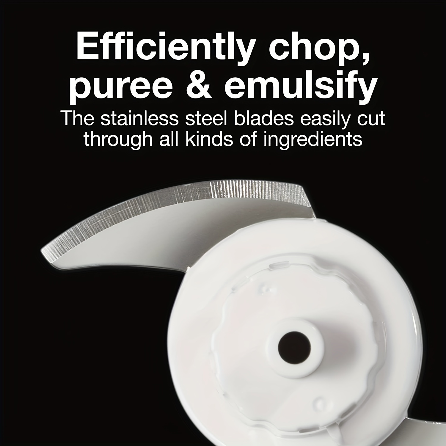 2 cups electric vegetable chopper mini food processor kitchen accessories details 1